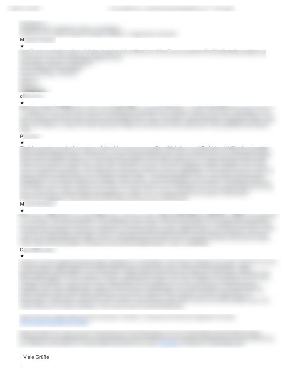 Löschbestätigung von Google – Nachweis 3